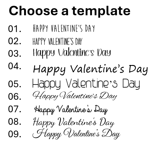 Valentine's Day Photo Magnet