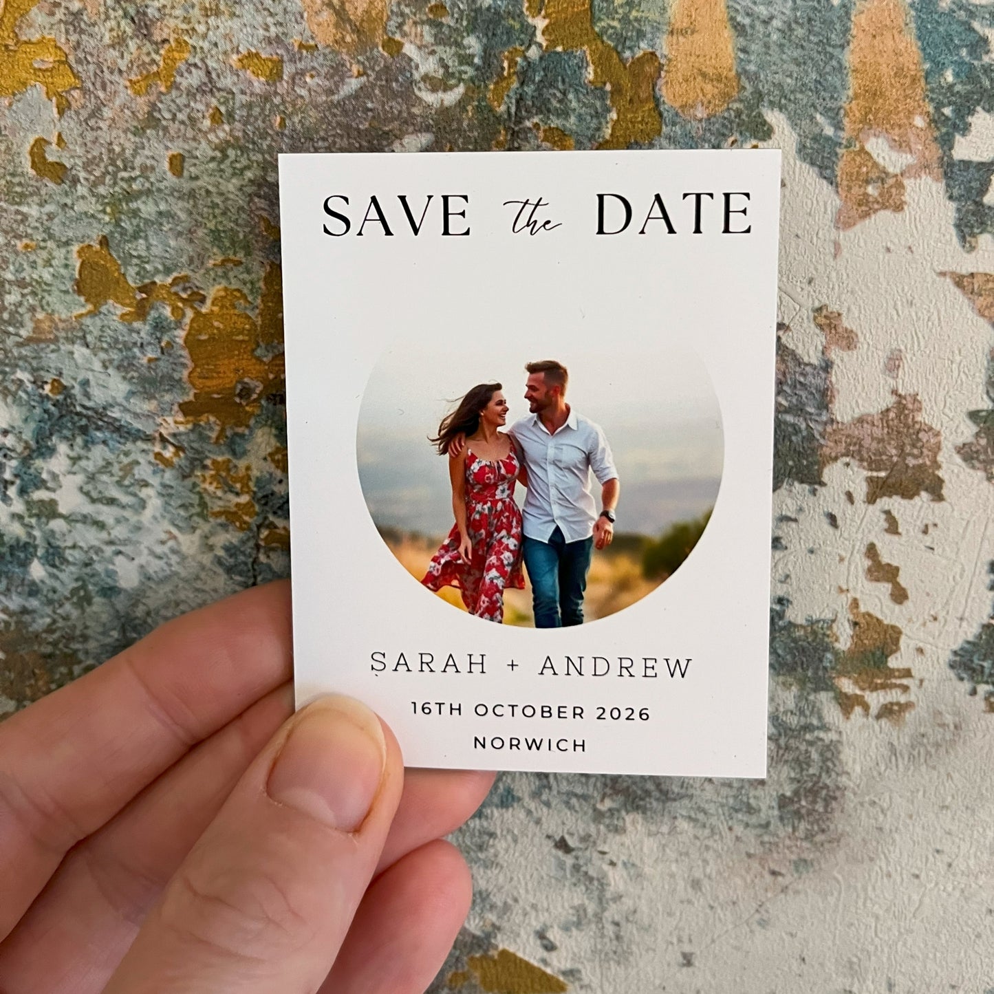 Save The Date Photo Magnets