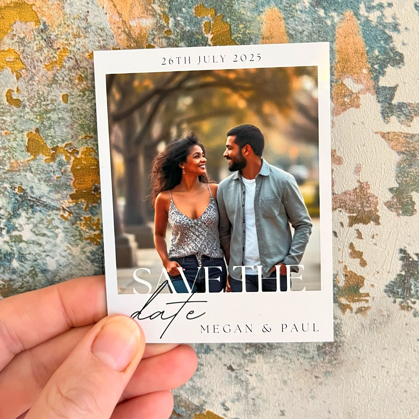 Save The Date Photo Magnets