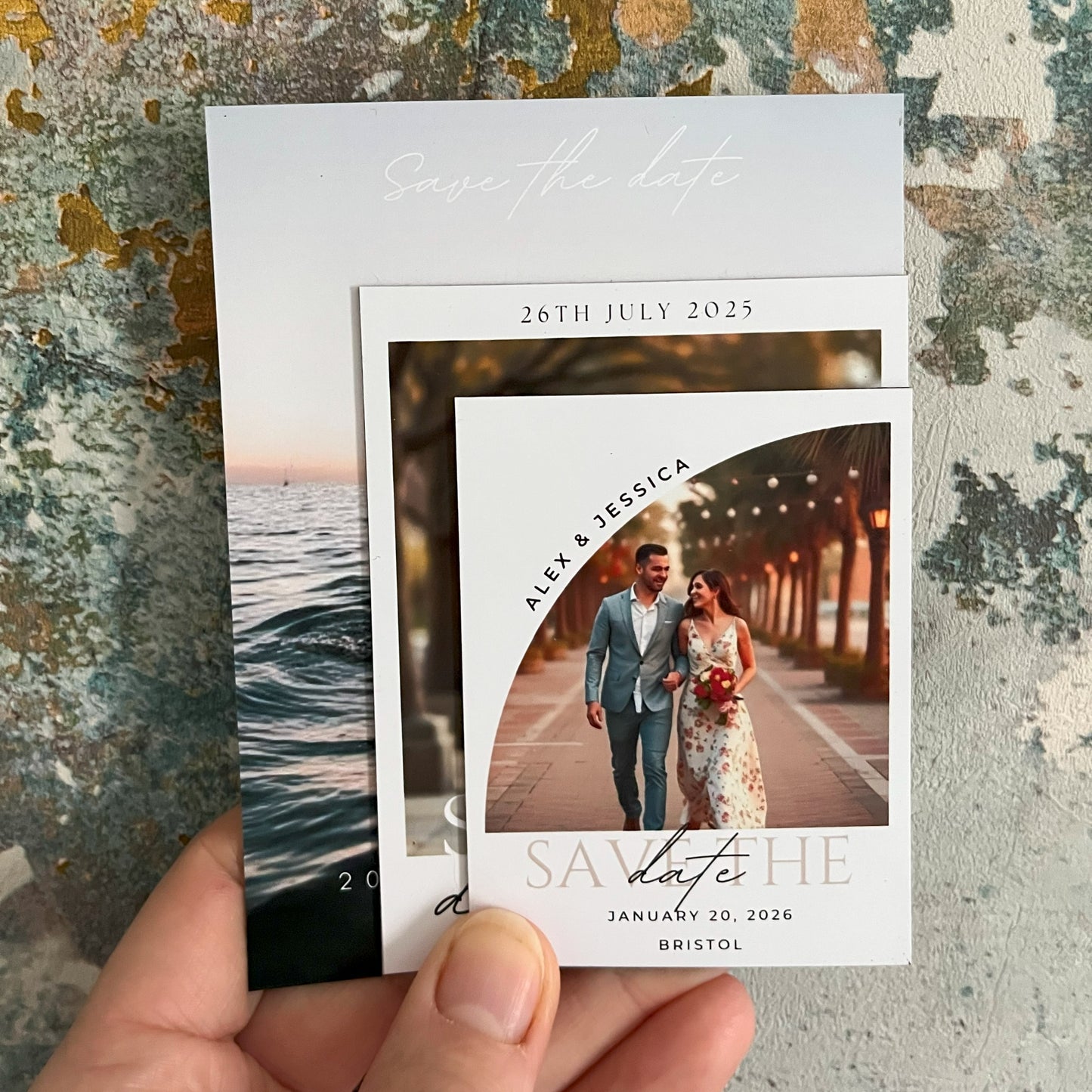 Save The Date Photo Magnets