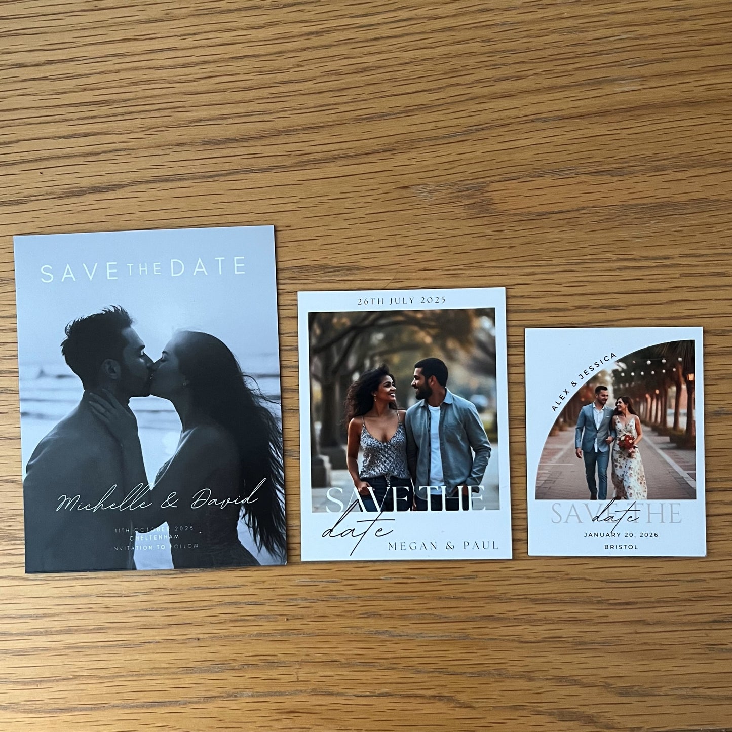 Save The Date Photo Magnets