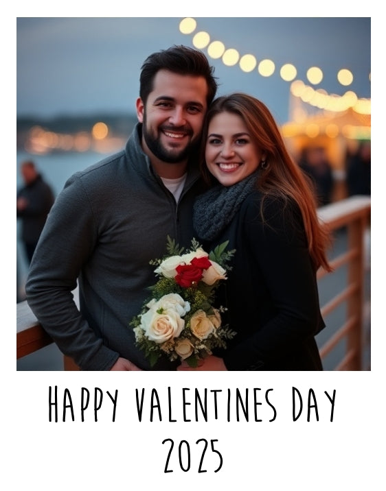 Valentine's Day Photo Magnet