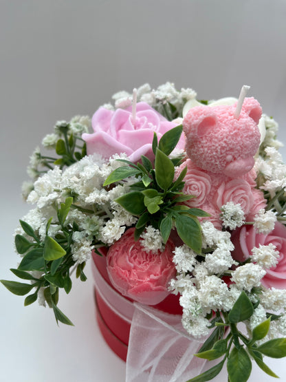Flower Soy Wax Melt Candle Bouquet