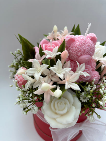 Flower Soy Wax Melt Candle Bouquet