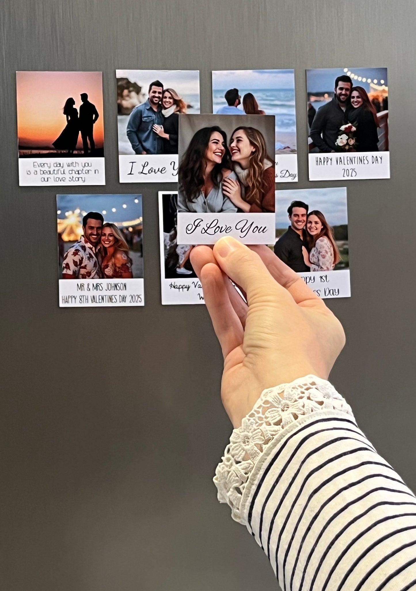 Valentine's Day Photo Magnet