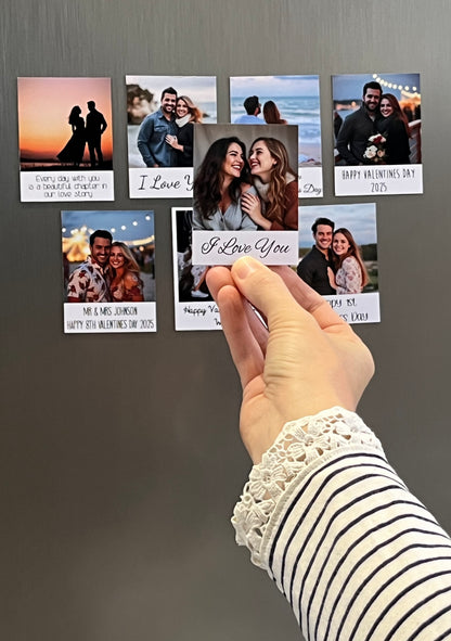 Valentine's Day Photo Magnet
