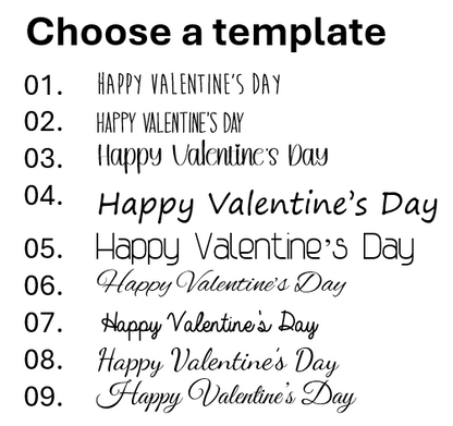 Valentine's Day Photo Magnet