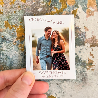 Save The Date Photo Magnets