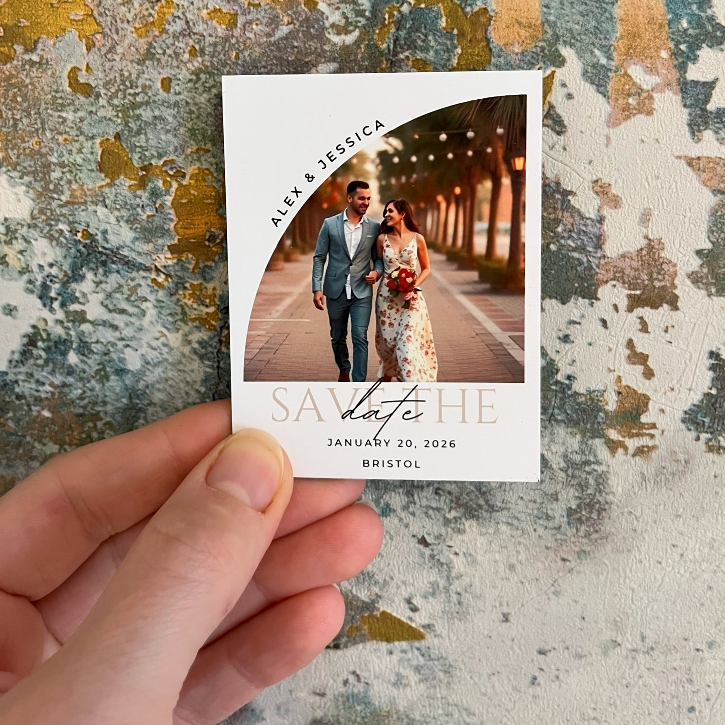 Save The Date Photo Magnets