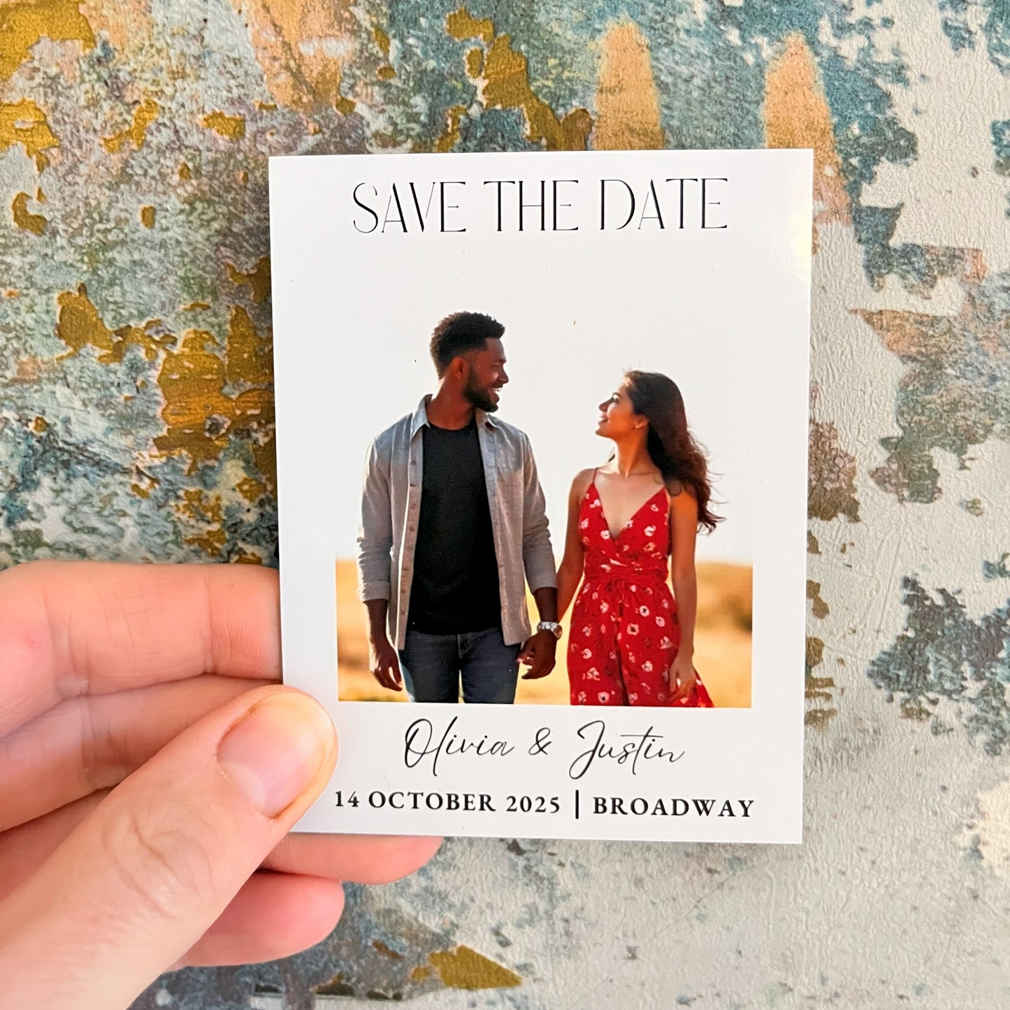 Save The Date Photo Magnets